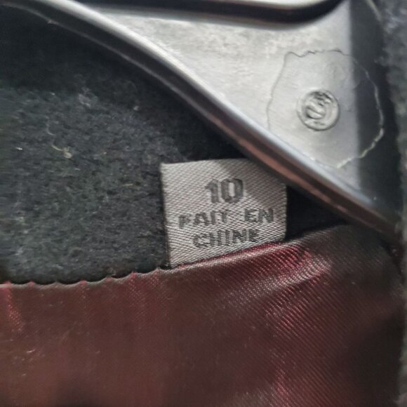 MARC New York Andrew Marc Women's Black‎ Wool Cashmere Blend Military Jacket 10 - Picture 5 of 7